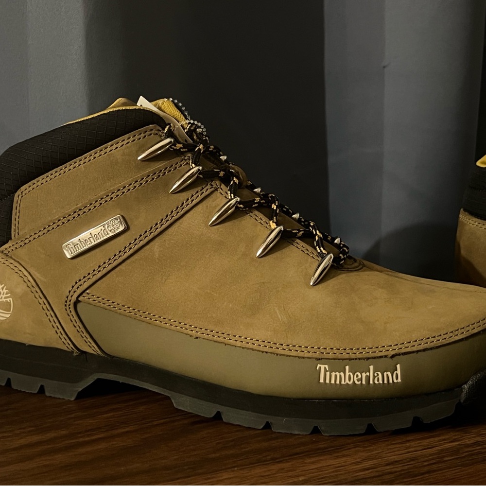 Size 12 | Timberland - Euro Sprint Mid Hiker | Military Green | NUBUCK leather